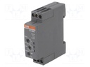 Timer; 0,05s÷100h; SPDT; 24÷240VAC; 24÷48VDC; DIN; -20÷60°C; IP20