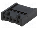 Plug; wire-board; female; Minimodul; 2.5mm; PIN: 5; w/o contacts