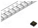 Sensor: temperature and humidity; 0÷100%RH; -40÷125°C; DFN4; SHT
