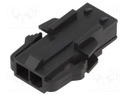 Connector: wire-board; Colour: black; plug; male; -40÷105°C; PIN: 2