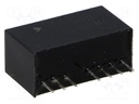 Converter: DC/DC; 3W; Uin: 36÷75V; 3.3VDC; Iout: 758mA; SIP8; 4.9g
