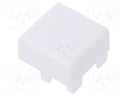 Button; white; Application: D6L90F1LFS