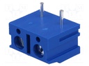 PCB terminal block; straight; 7.5mm; ways: 2; on PCBs; 2.5mm2; 10A