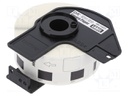 Label; Width: 23mm; Colour: white; Character colour: black; L: 23mm