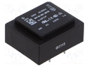 Transformer: encapsulated; 0.6VA; 230VAC; 9V; 67mA; Mounting: PCB