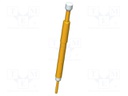 Needle-like test probe; Operational spring compression: 4.2mm