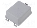 Fuse acces: cover; snap-fastener; Body: grey; Mat: polypropylene
