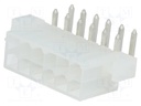 Socket; wire-board; male; Mini-Fit Jr; 4.2mm; PIN: 12; THT; holders