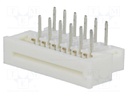 Connector: FFC (FPC); angled 90°; PIN: 12; THT; 200V; 1A; tinned