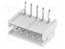 Socket; wire-board; male; ZH; 1.5mm; PIN: 5; THT; 50V; 1A; -25÷85°C