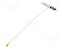 Antenna; WiFi; linear; 50Ω; 2.4÷5.9GHz; 30x6x0.15mm; -40÷85°C; IPEX