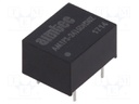 Converter: DC/DC; 1W; Uin: 21.6÷26.4V; Uout: 15VDC; Uout2: -15VDC