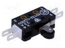 Microswitch SNAP ACTION; with lever (with roller); 2.5A/250VAC
