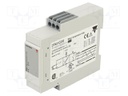 Module: temperature monitoring relay; temperature; 230VAC; DIN