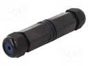 Socket; coupler; Cat: 6; shielded; Layout: 8p8c; RJ45 socket x2