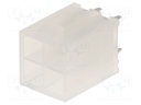 Socket; wire-board; male; Mini-Fit Jr; 4.2mm; PIN: 4; THT; 9A; tinned