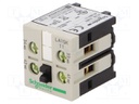 Auxiliary contacts; Series: TeSys SK,TeSys SKGC; Mounting: front