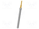 Test needle; Operational spring compression: 4mm; 20A; Ø: 0.65mm