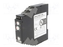 Timer; 0,1s÷1200h; DPDT; 250VAC/5A; 24÷240VAC; 24÷240VDC; DIN; IP20