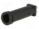 Fuse holder; cylindrical fuses; Mounting: THT; 5x20mm,6,3x32mm