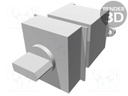 Switch: cam switch; Stabl.pos: 2; 16A; 0-1; Mounting: DIN; Poles: 3