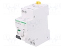 RCBO breaker; Inom: 16A; Ires: 300mA; Max surge current: 250A; DIN