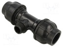 Splice terminal: clamping; for PE pipes; Plast; Medium: water