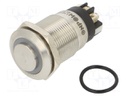 Switch: vandal resistant; Pos: 2; SPDT; 3A/220VAC; 5A/24VDC; IP65