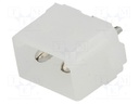 Socket; wire-board; male; Commercial MATE-N-LOK; 5.08mm; PIN: 2