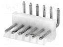 Socket; wire-board; male; 3.96mm; PIN: 6; THT; 250V; 7A; tinned; 10mΩ