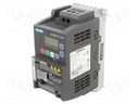 Inverter; Max motor power: 0.25kW; Usup: 200÷240VAC; 0÷599Hz; IN: 6