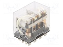 Relay: electromagnetic; 4PDT; Ucoil: 230VAC; Icontacts max: 10A