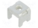 Straight; Plating: tinned; THT,screw terminal; Contacts: copper