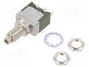 Switch: push-button; Pos: 2; SPDT; 3A/250VAC; 3A/30VDC; ON-(ON)