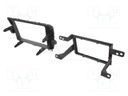 Radio mounting frame; Toyota; 2 DIN; black