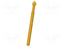 Needle-like test probe; Operational spring compression: 2.7mm