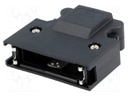 Plug housing; PIN: 36; Locking: latch; for cable