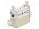 Fuse: fuse; gR; 100A; 690VAC; ceramic,industrial; NH000