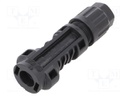 Connector: solar; male; 4÷6mm2; with contacts; crimped; SOLARLOK