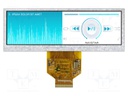 Display: TFT; 5.2"; 480x128; Illumin: LED; Dim: 140.4x49.87x3mm