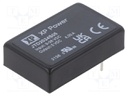 Isolated Board Mount DC/DC Converter, ITE, 1 Output, 20 W, 5 V, 4 A