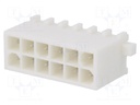 Socket; wire-board; male; Mini Universal MATE-N-LOK; 4.14mm; THT