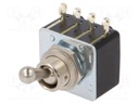 Switch: toggle; Pos: 2; DPST; OFF-ON; 2A/250VAC; 17x23.5x26mm