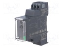Timer; 0,05s÷300s; SPDT; 250VAC/8A; 24÷240VAC; 24VDC; DIN; -20÷60°C