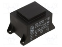 Transformer: encapsulated; 20VA; 230VAC; 18V; 18V; 556mA; 556mA