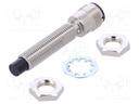 Sensor: inductive; Output conf: PNP / NO; 0÷4mm; 10÷30VDC; M8; IP67