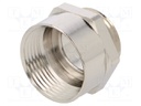 Reduction of threads for glands; Int.thread: PG16; brass