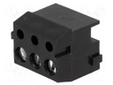 Pluggable terminal block; Contacts ph: 3.5mm; ways: 3; angled 90°