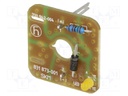 Insert; with LED,with protective diode; 8A; 24V