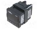 Regulator; 100÷240VAC; on panel; KM3; 0/2-10V,0/4÷20mA; 45x45mm